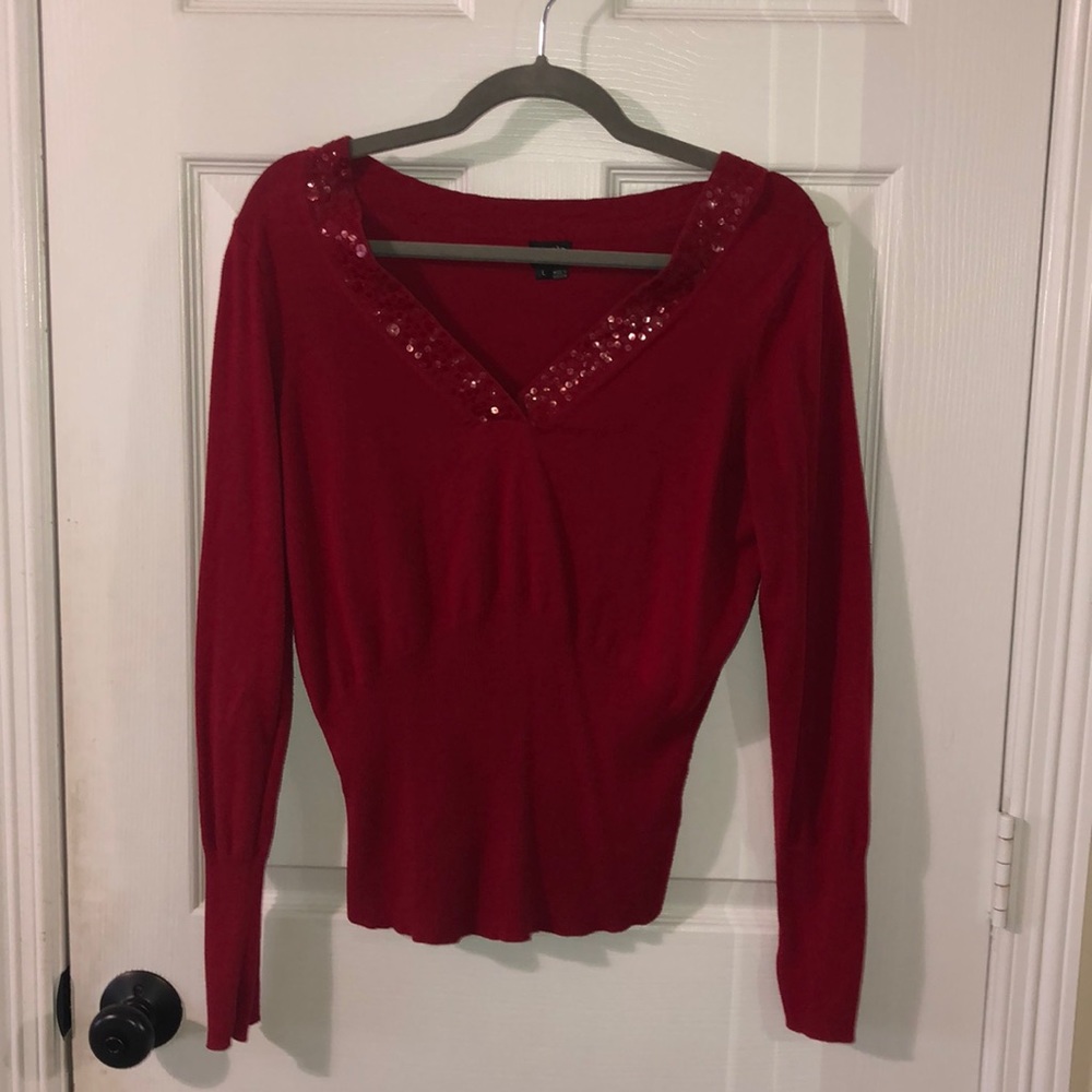 Red long sleeve